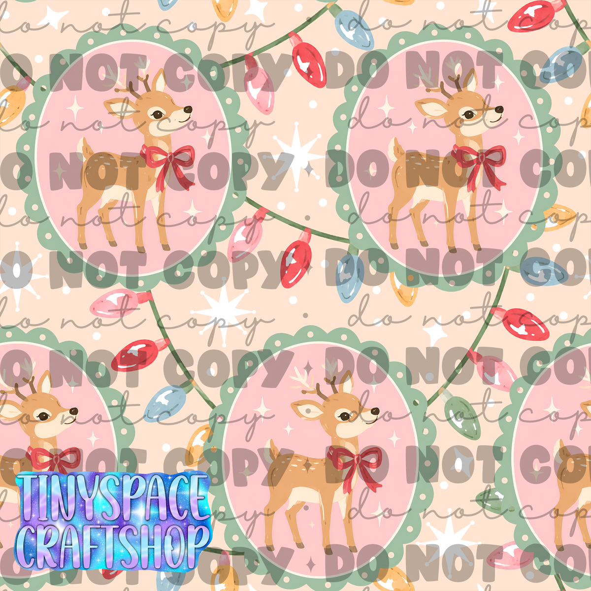 Christmas deer