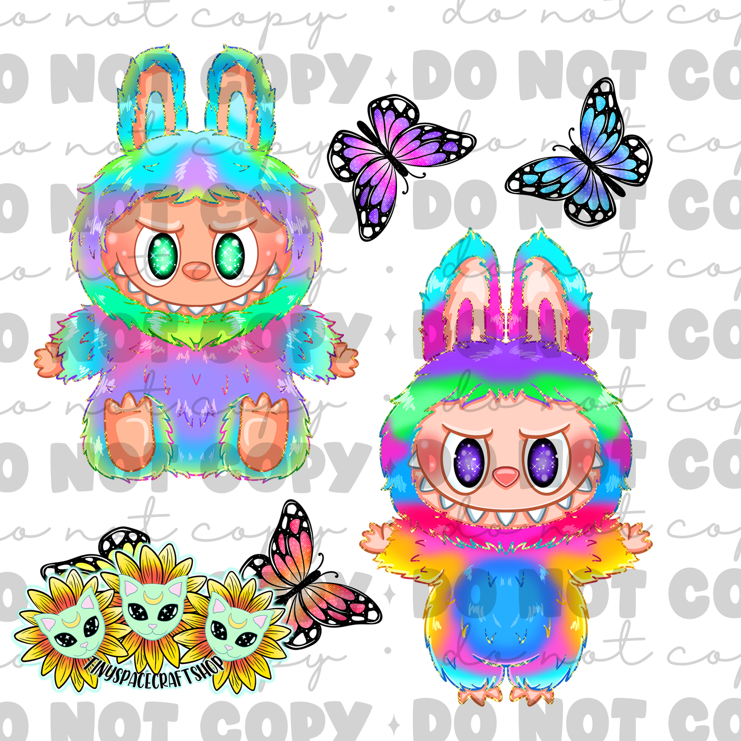 Butterfly monster