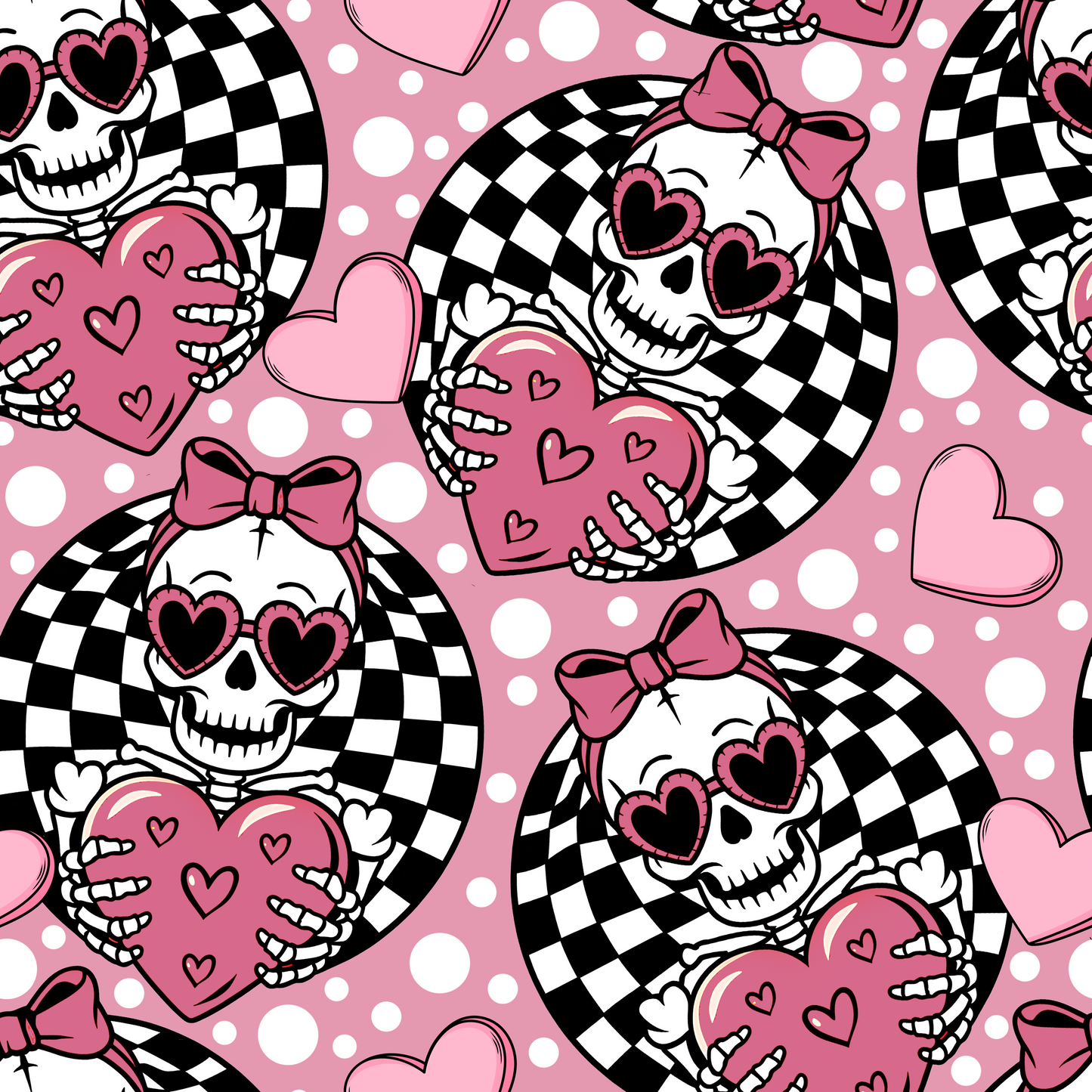 Valentine skeleton