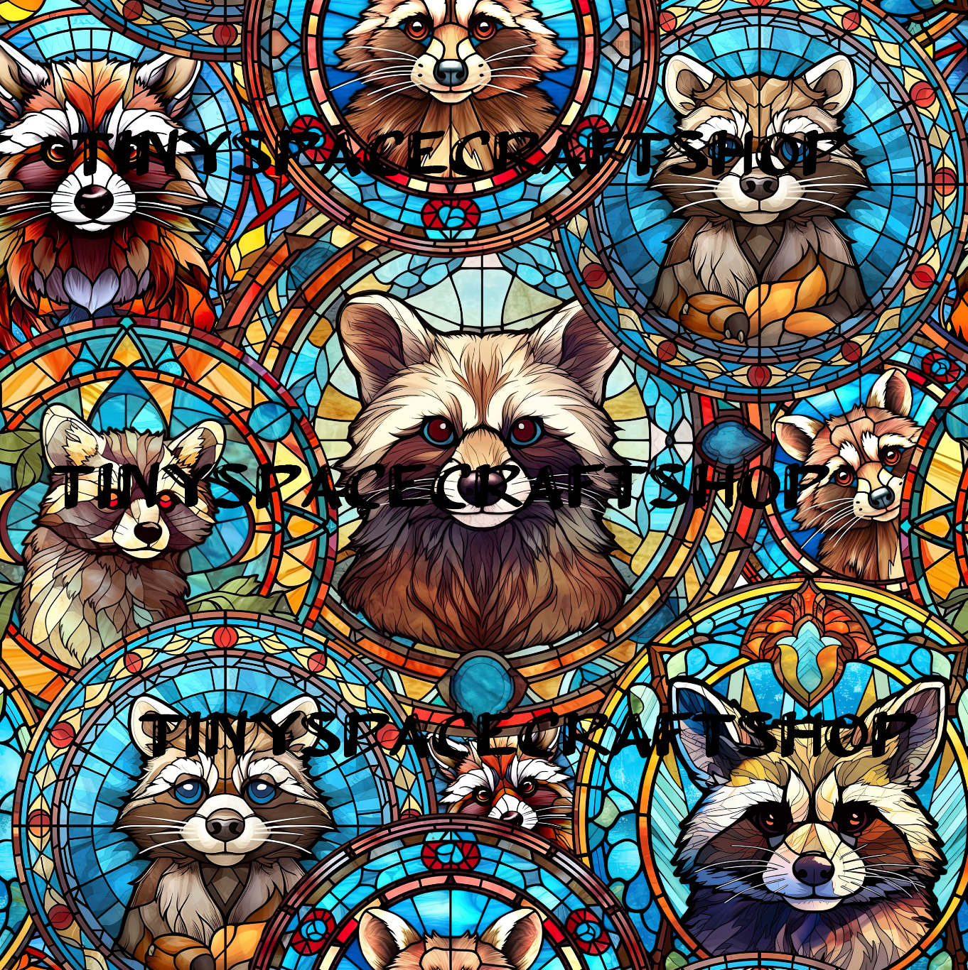 Glass Raccoon