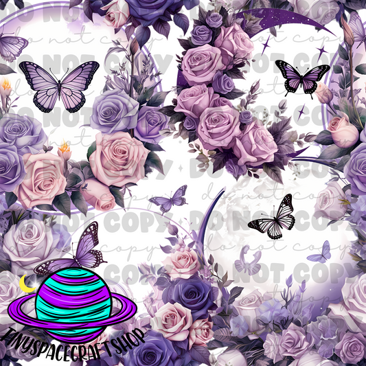 Purple butterfly