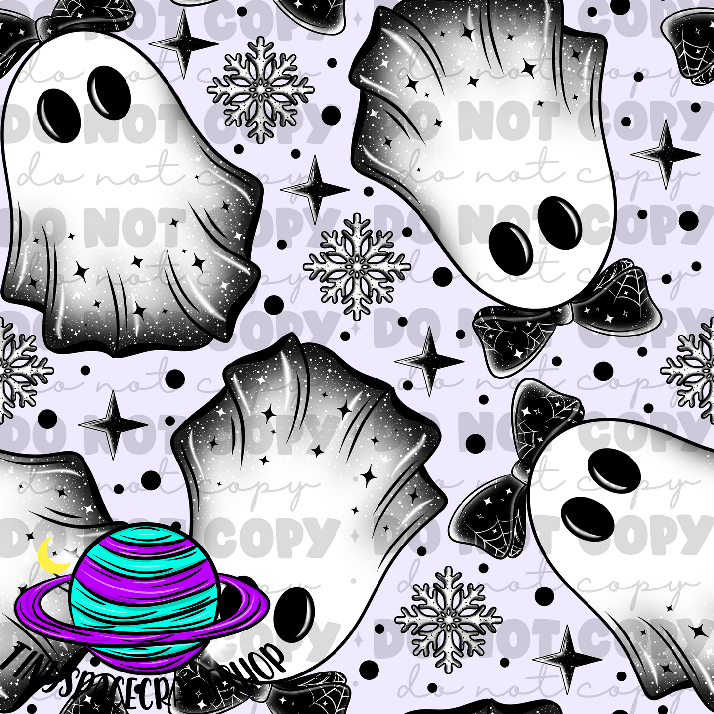 Ghosts with bows