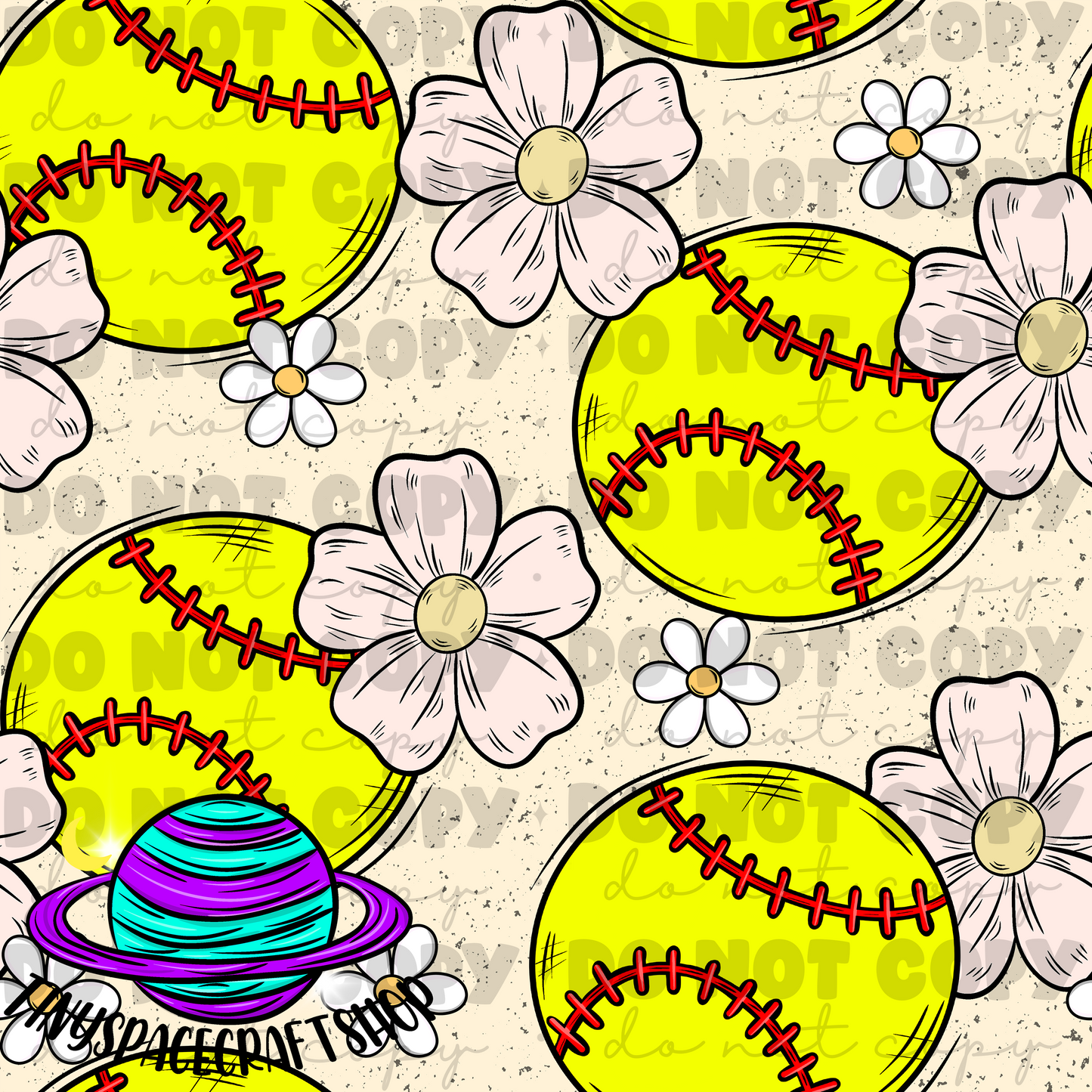 Softball floral