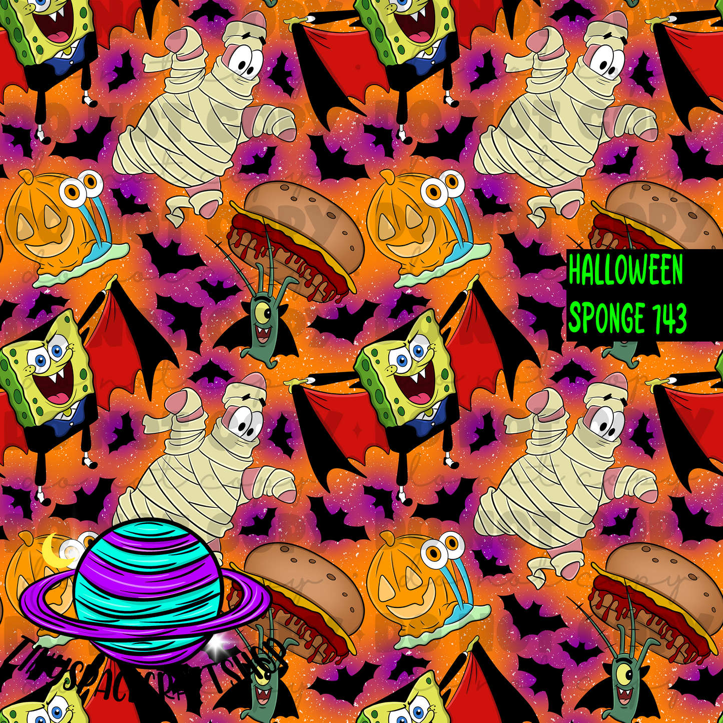 Halloween sponge