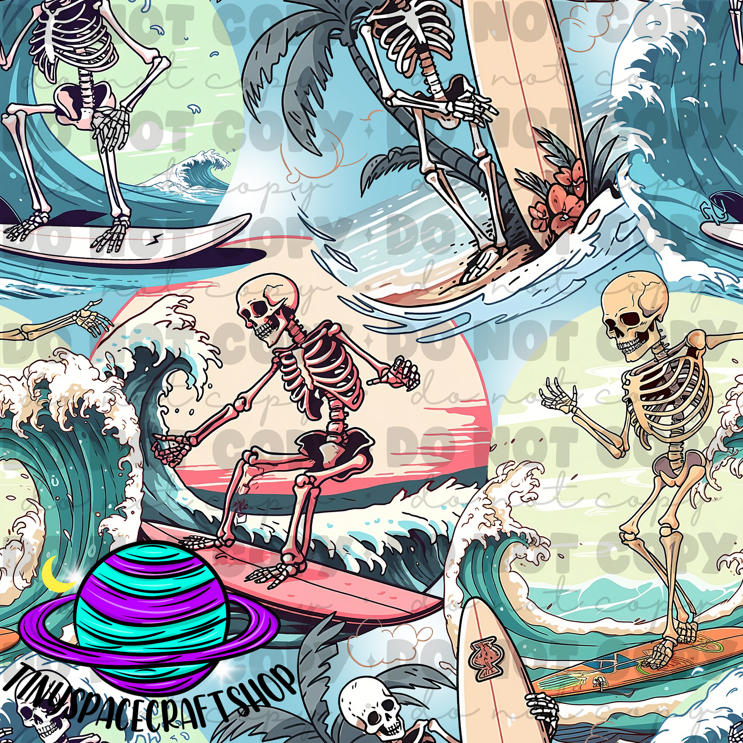 Skeleton surf