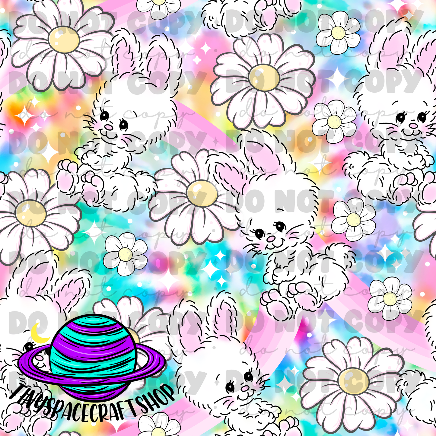 Floral bunny