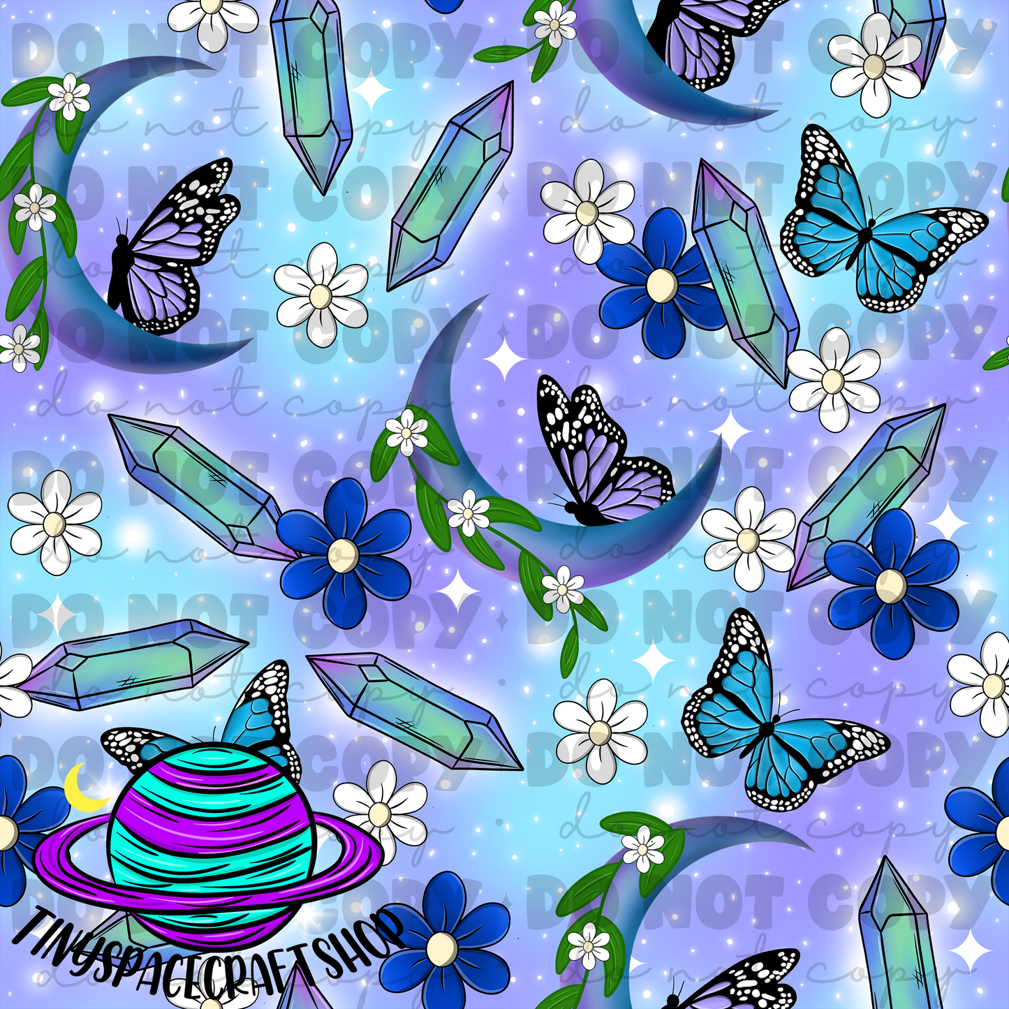 Butterfly crystal