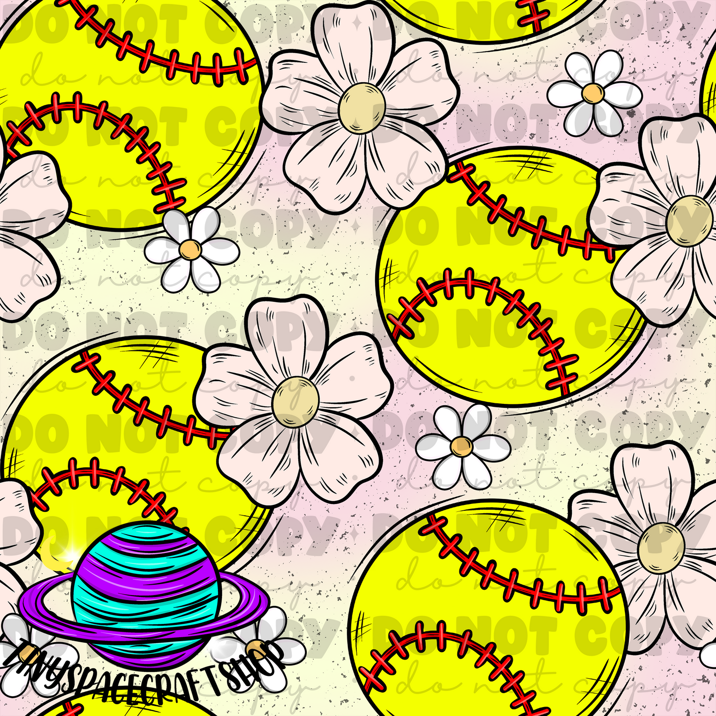 Softball floral