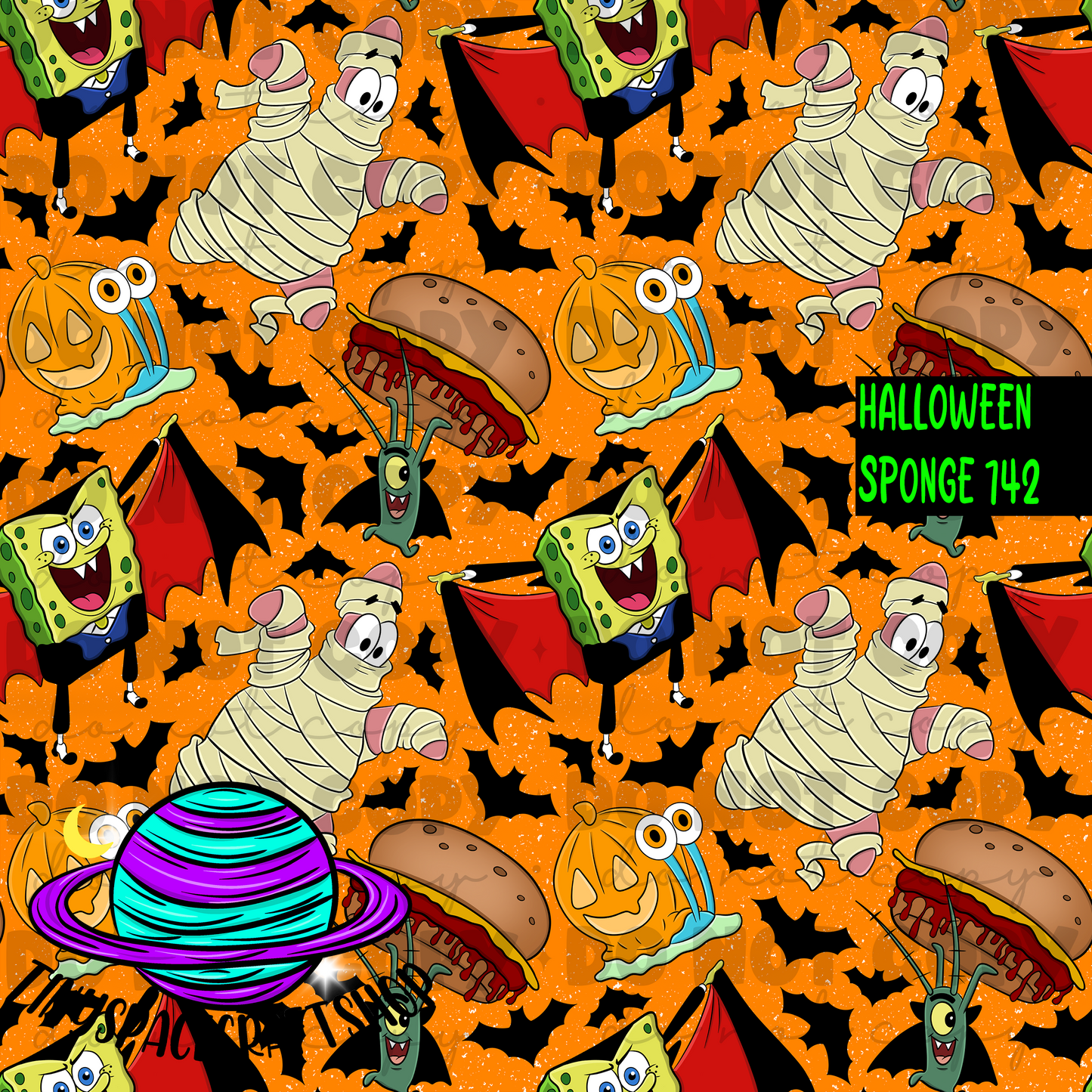 Halloween sponge