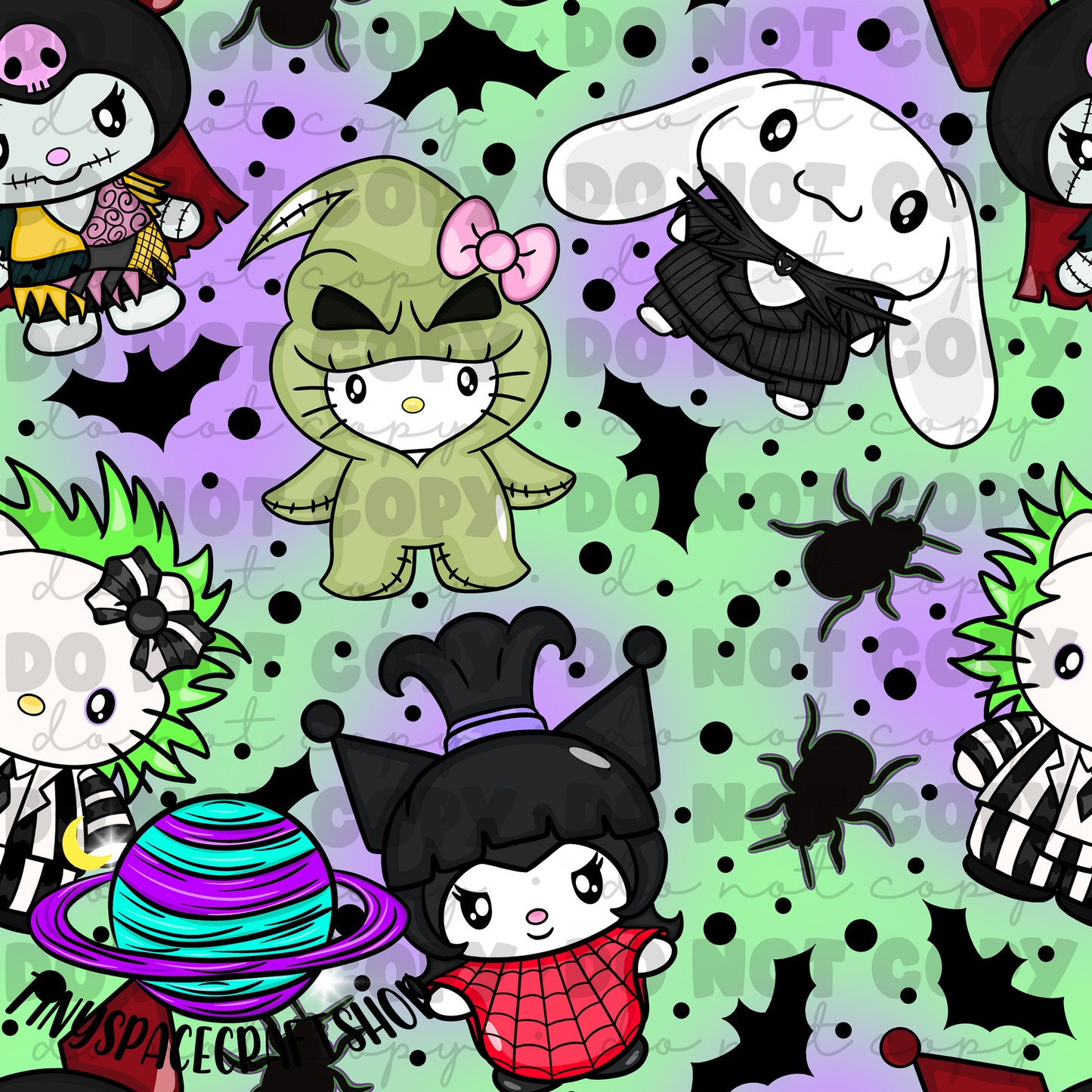 Kitty Halloween mash