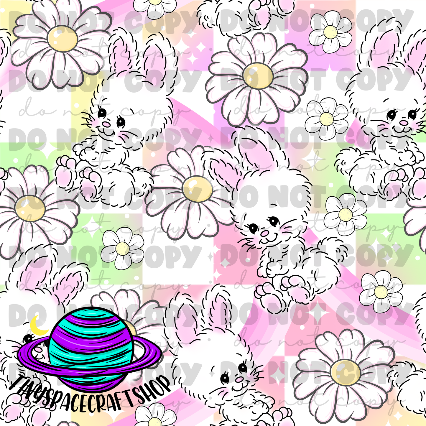 Floral bunny