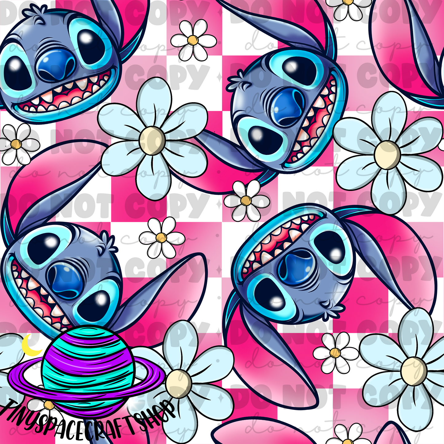 Floral blue