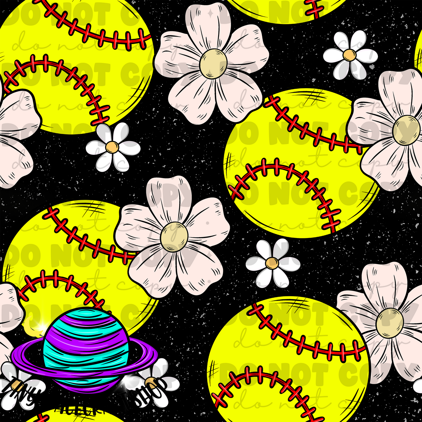 Softball floral