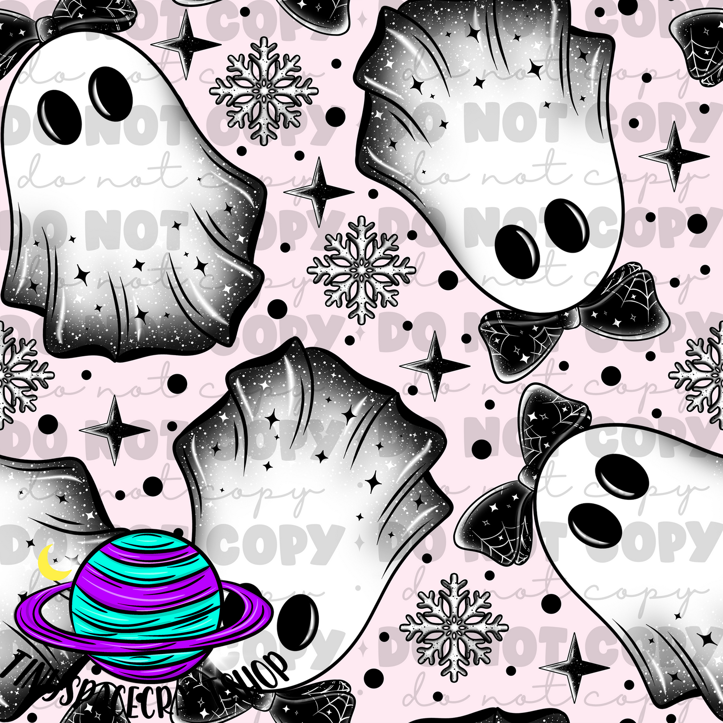 Ghosts with bows