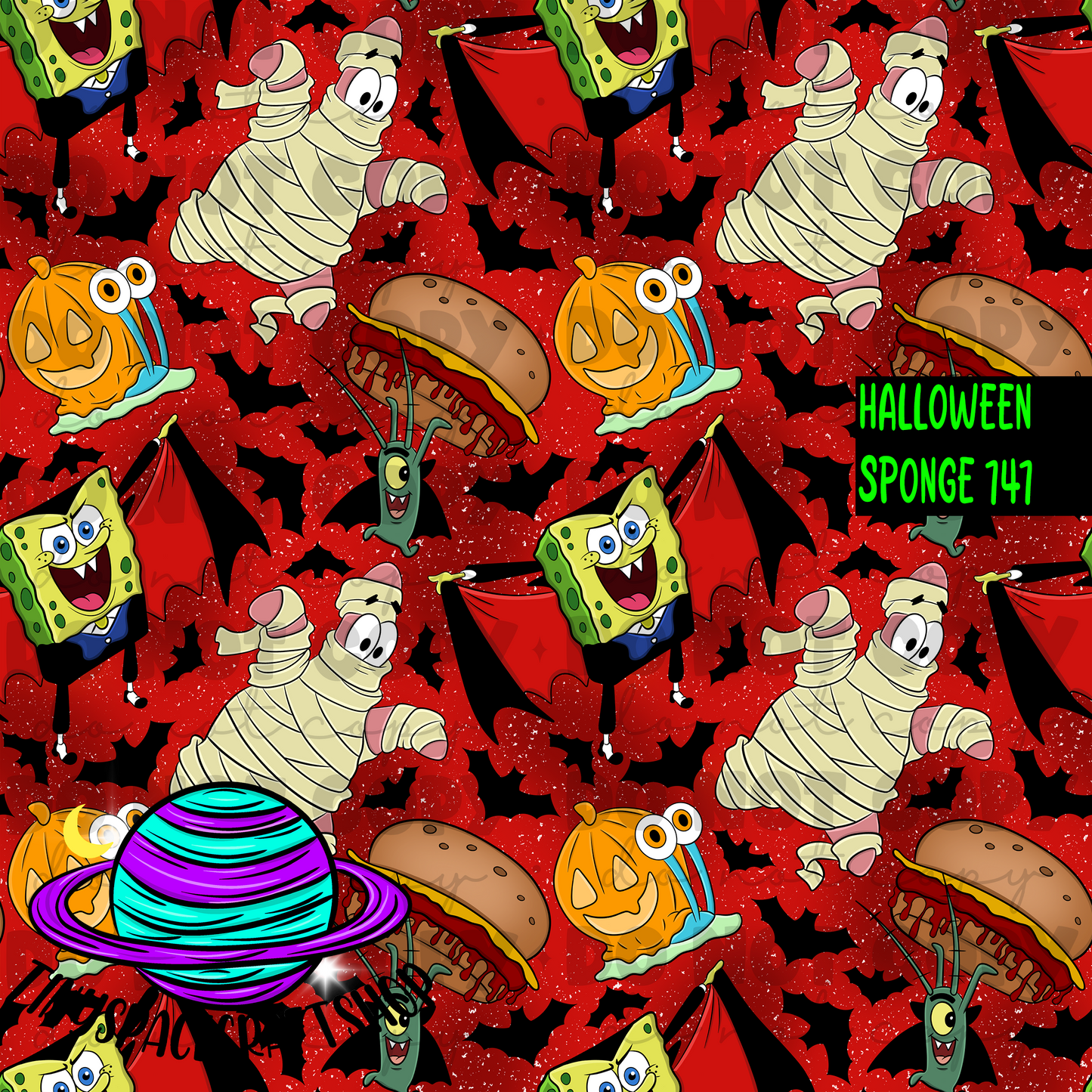 Halloween sponge