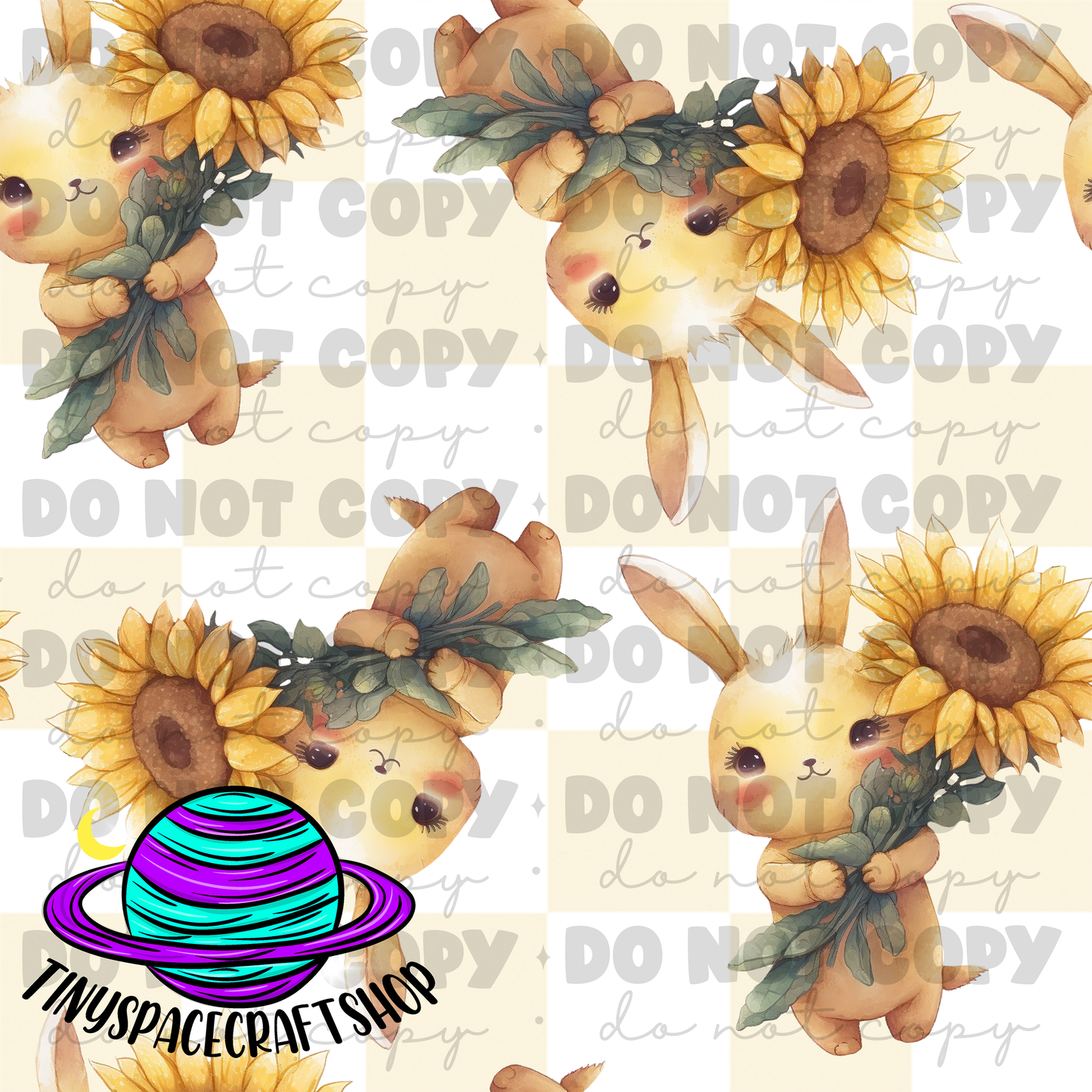 Sunflower bunny