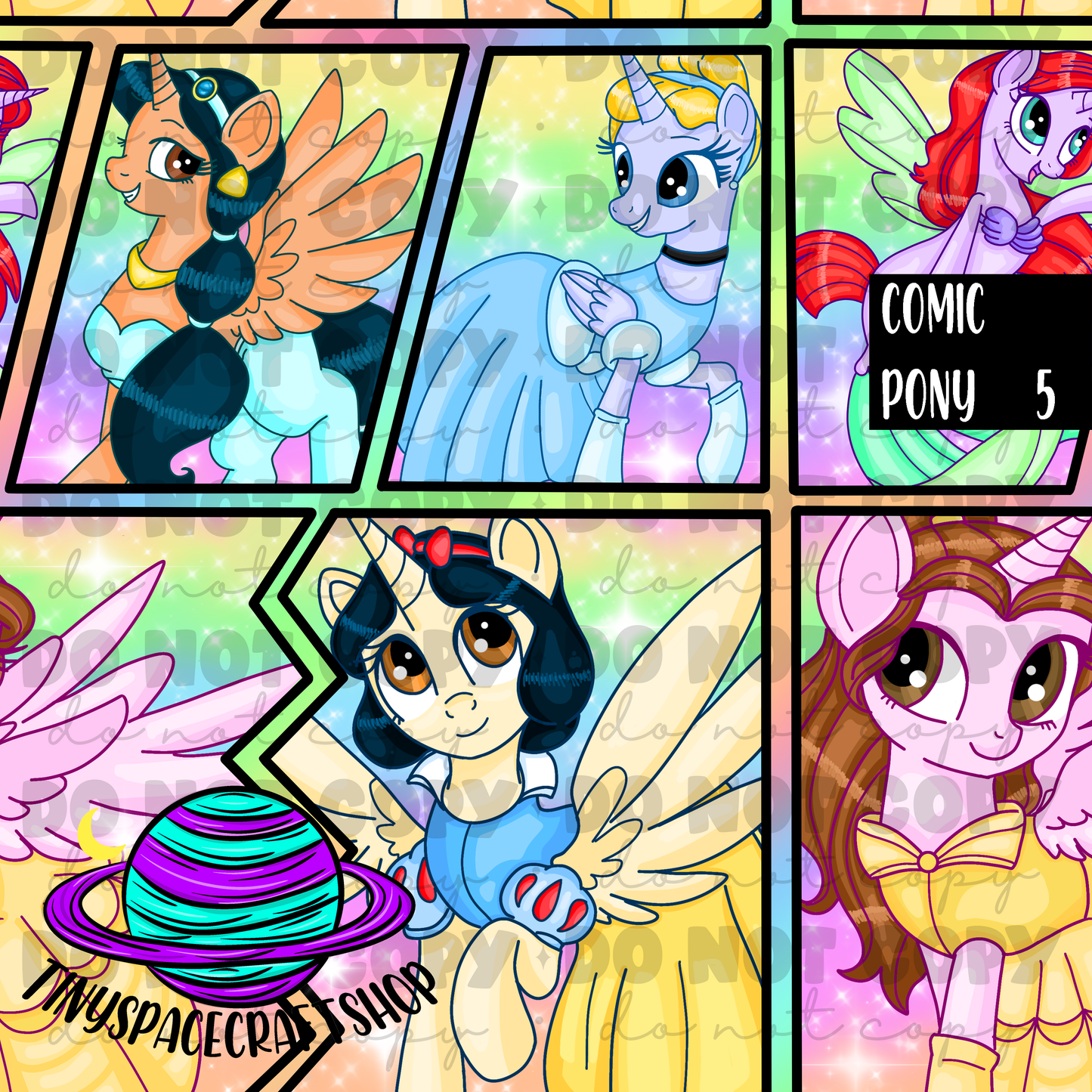 Comic pony