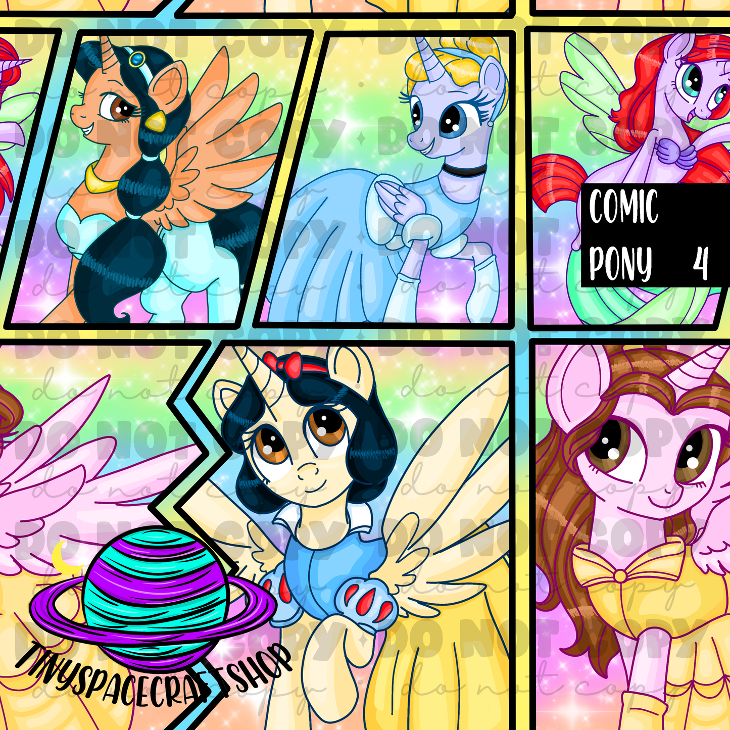 Comic pony