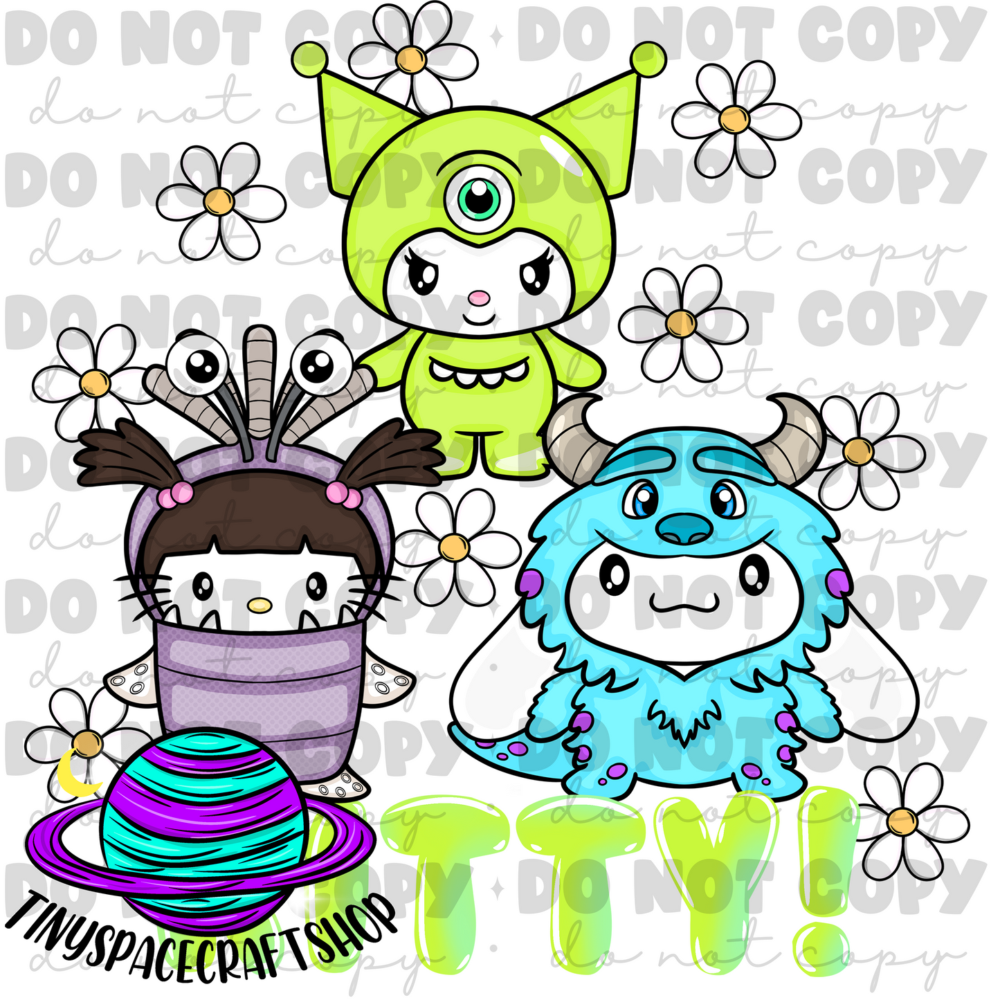 Monster kitty mash