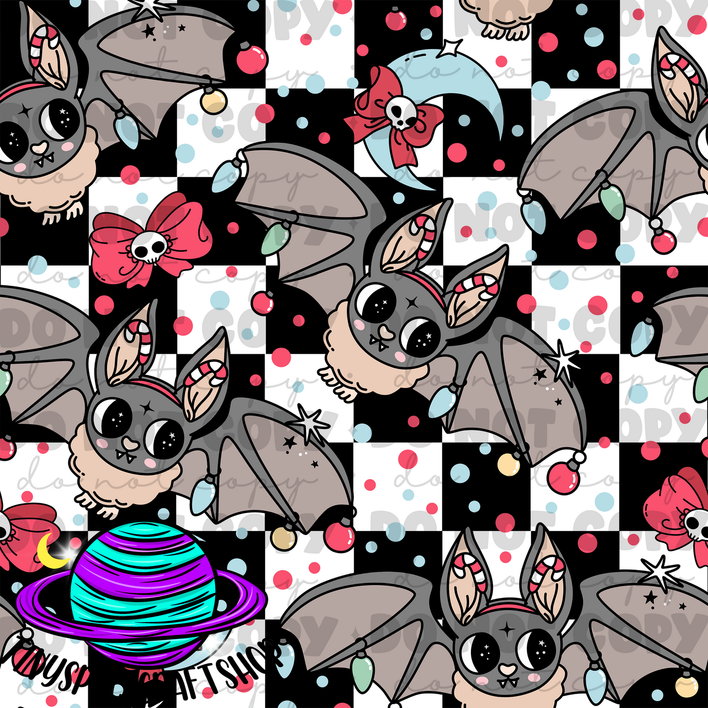 Christmas bat