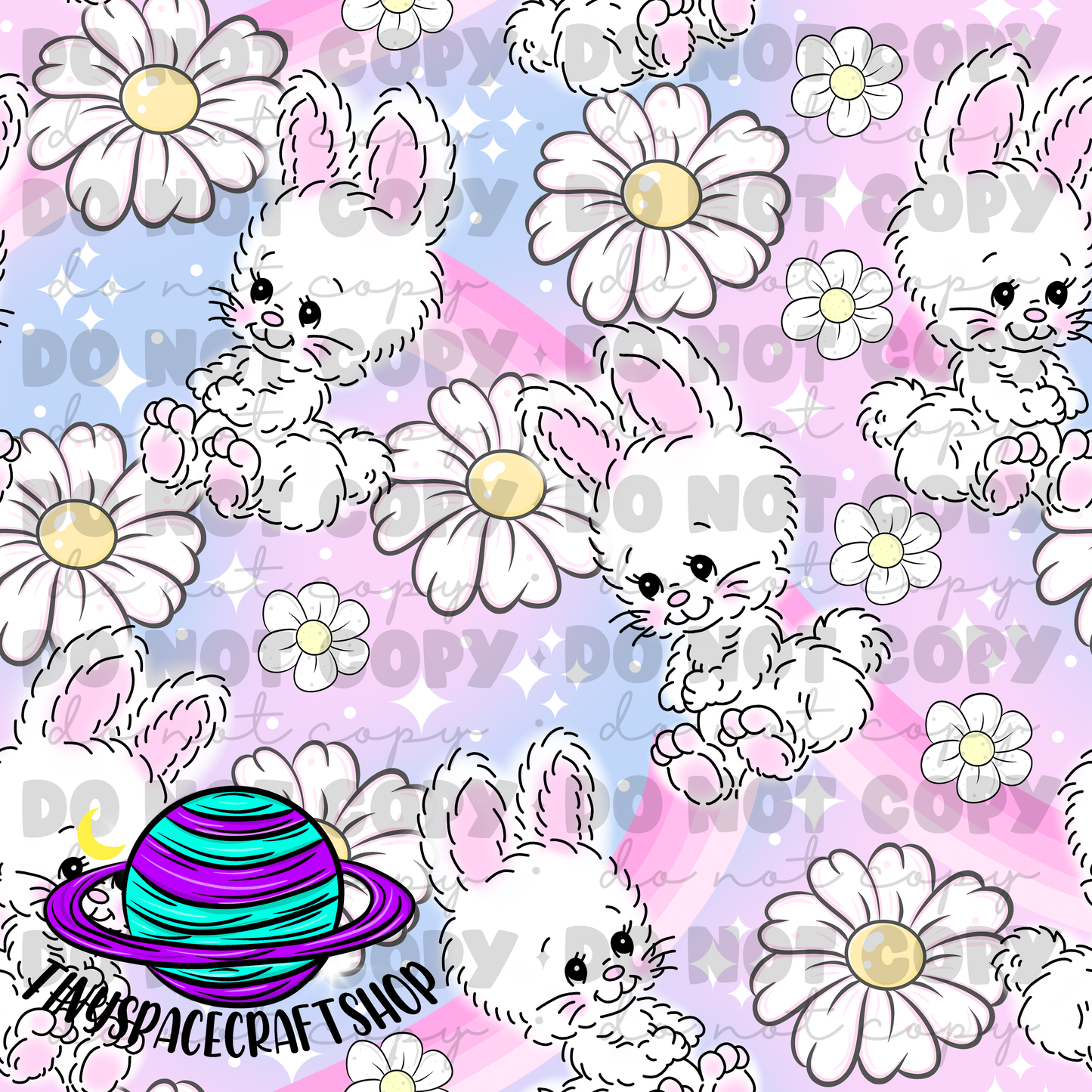 Floral bunny