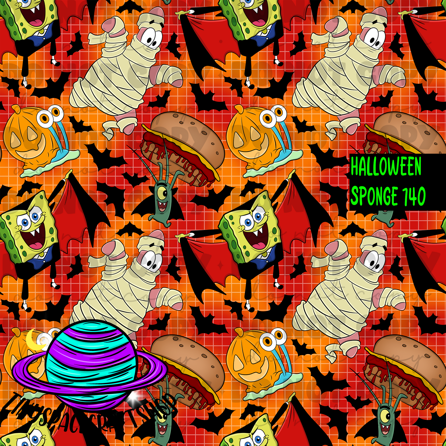 Halloween sponge