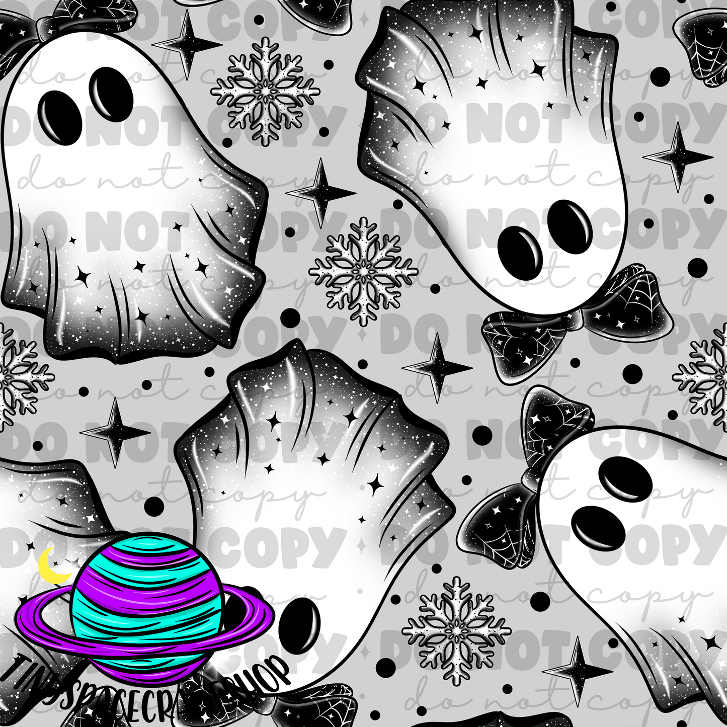 Ghosts with bows