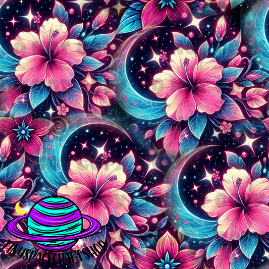 Floral moon