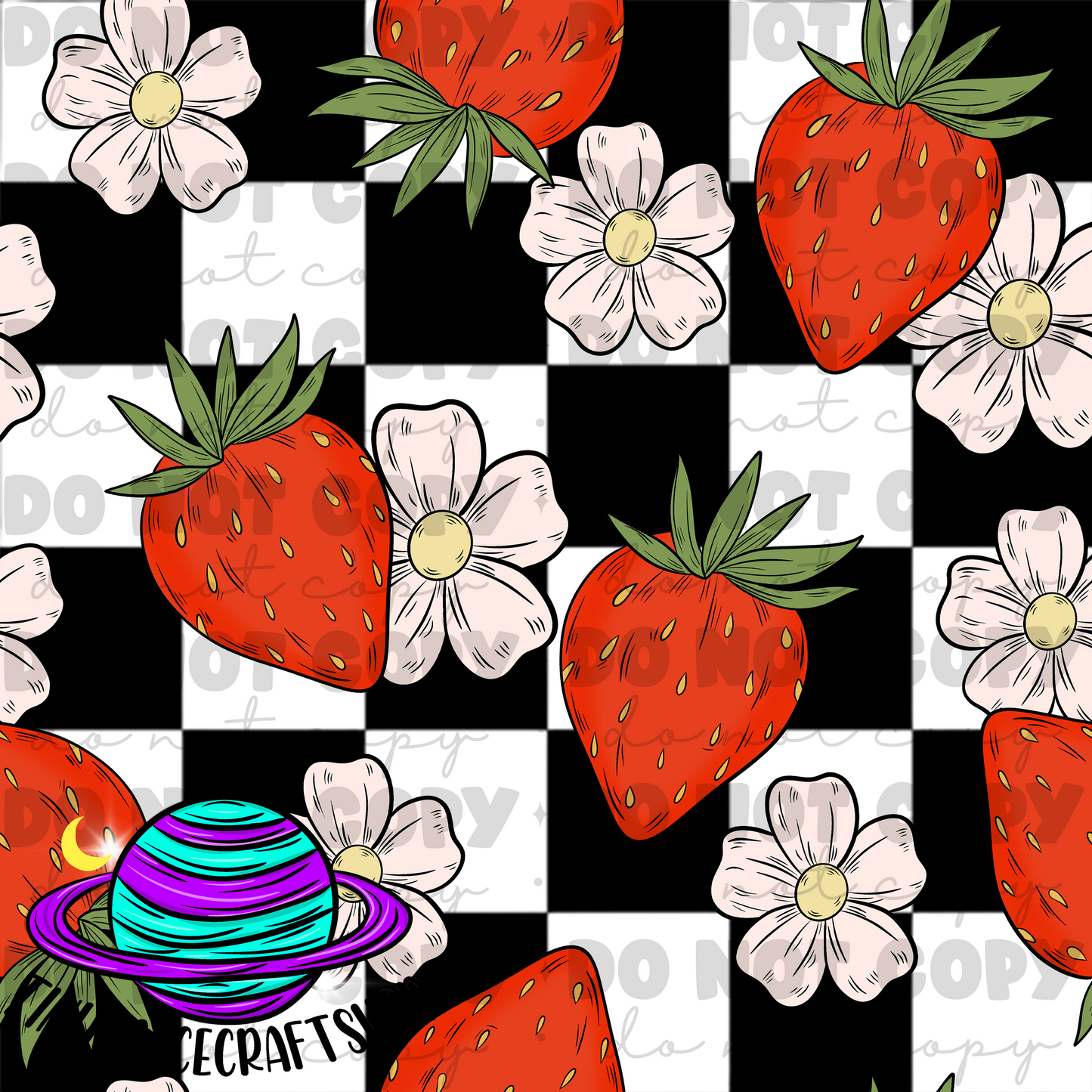 Strawberry floral