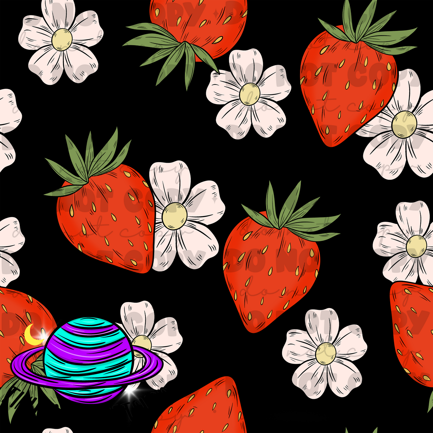 Strawberry floral