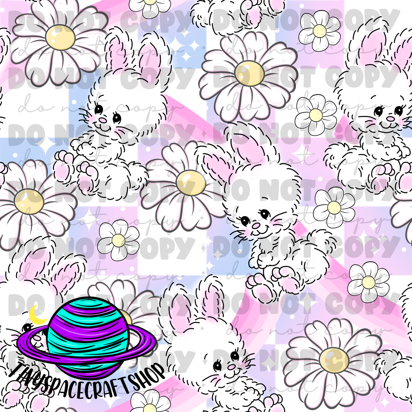 Floral bunny