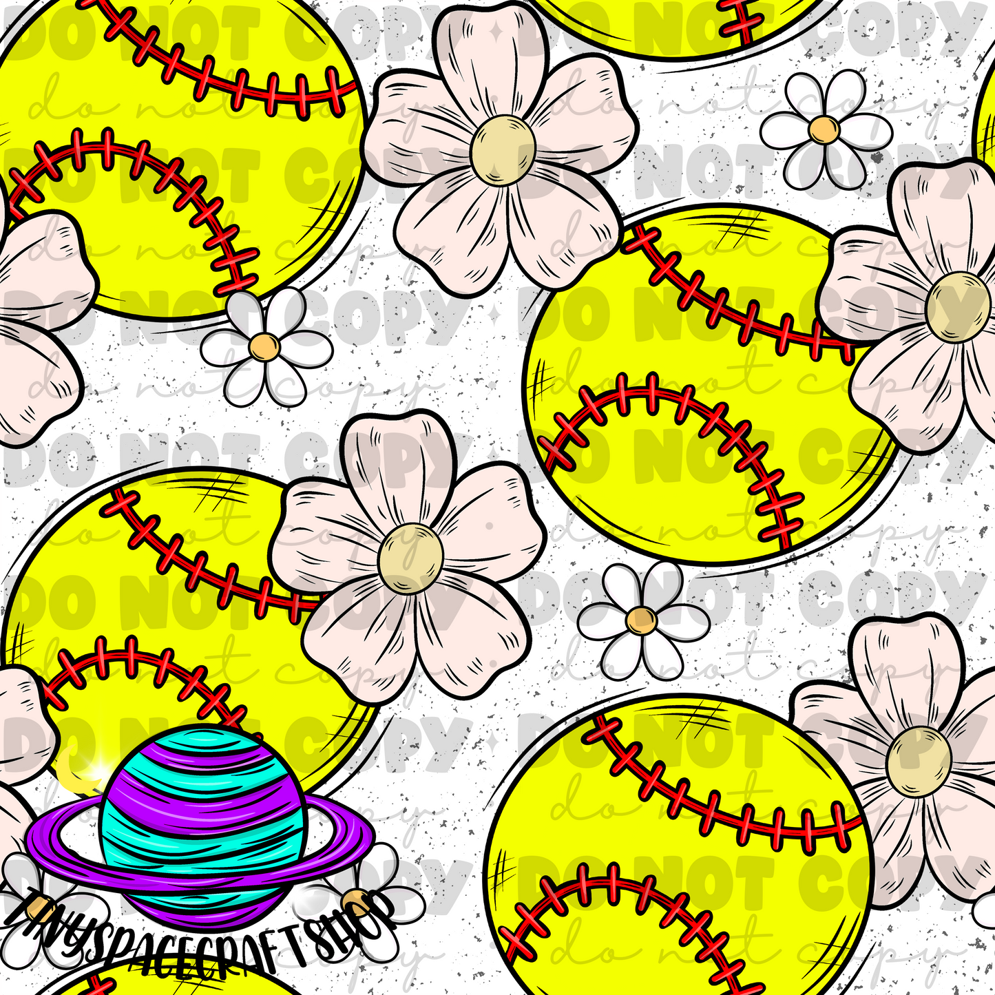 Softball floral