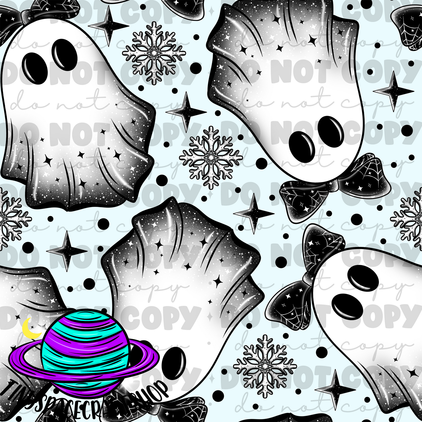 Ghosts with bows