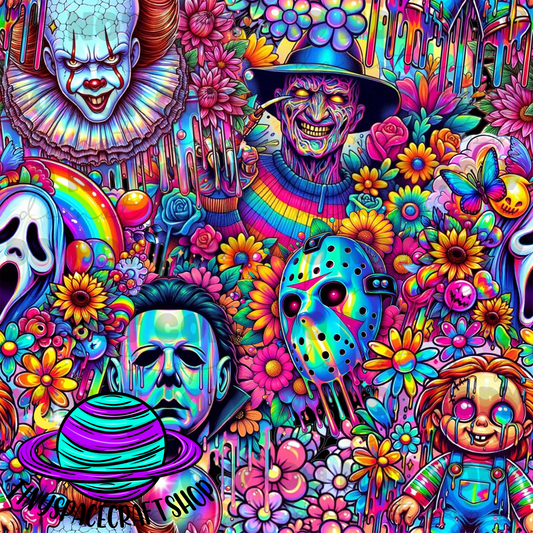Colorful horror