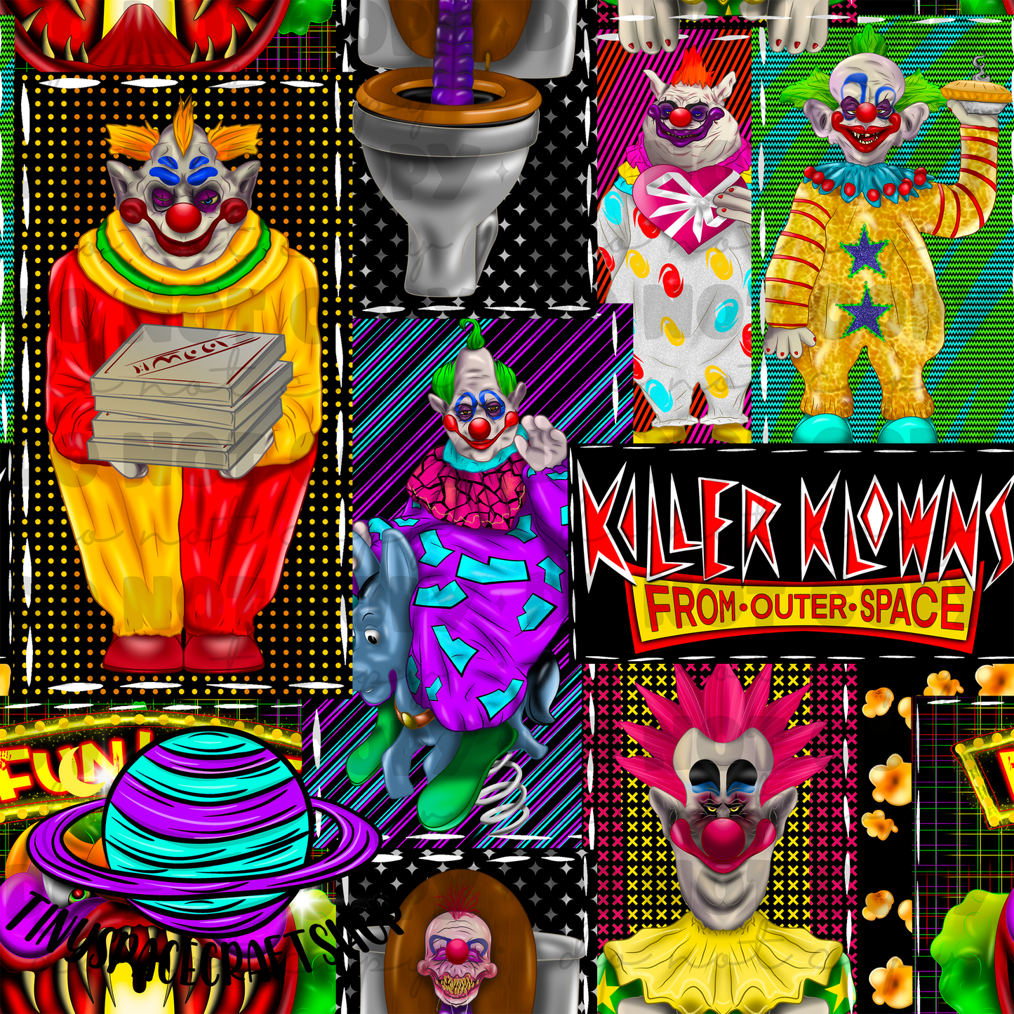 Clowns patch