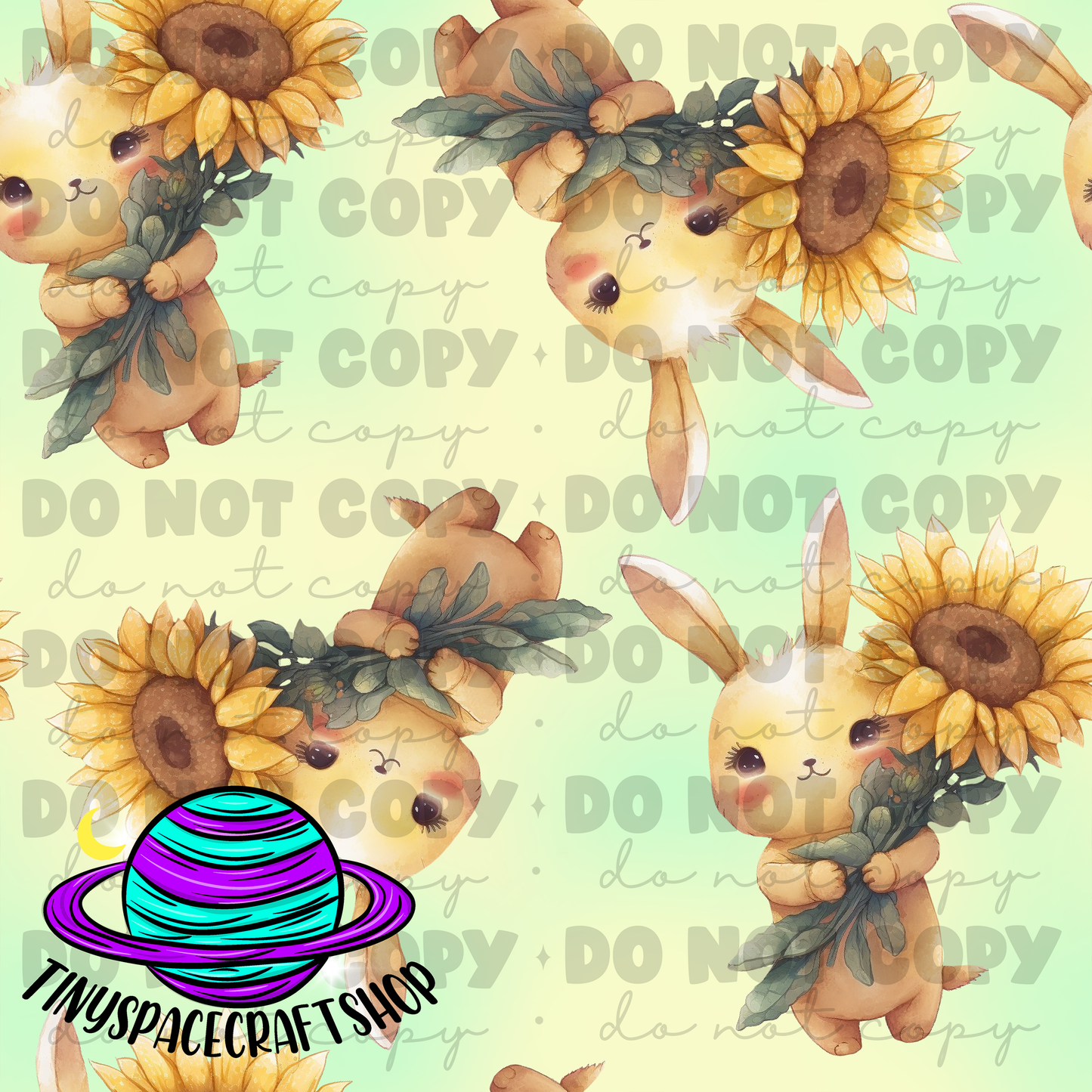 Sunflower bunny