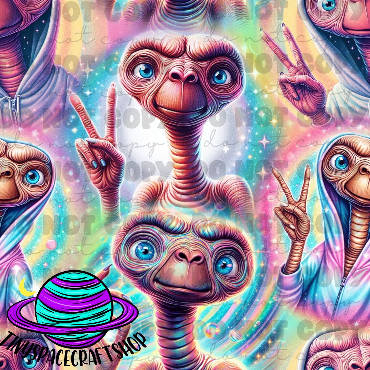 Peace alien